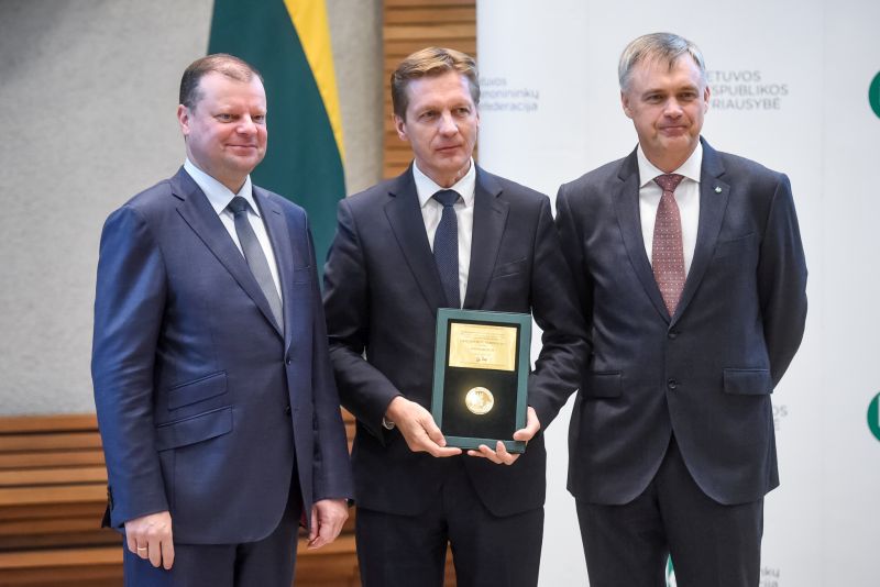 „Metų gaminio” apdovanojimas iškeliavo į Klaipėdos uostą